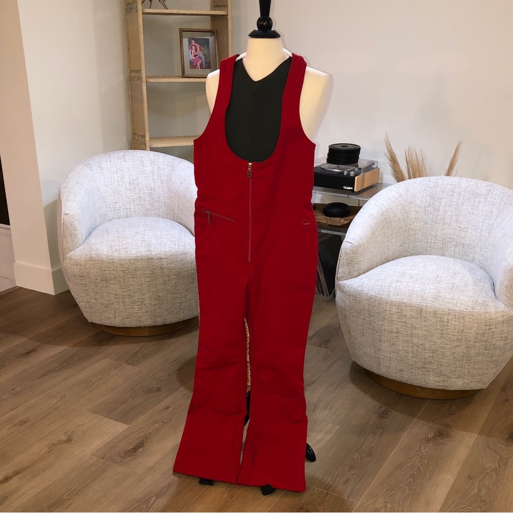 Bogner Red Ski Jumpsuit